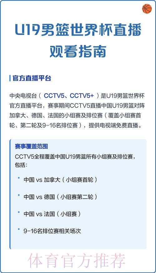 观看世界杯男篮预选赛直播，这些平台最值得推荐